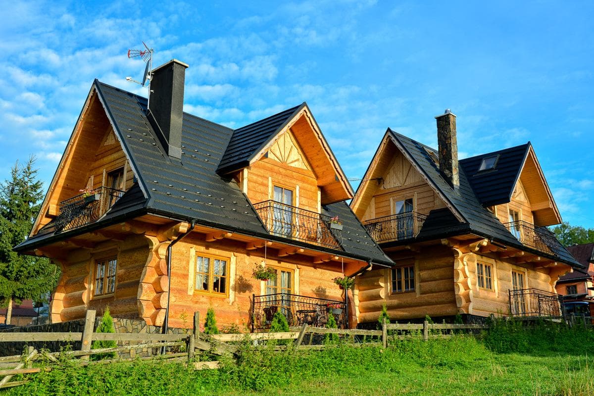 Domki u Elizy - widok obu domków