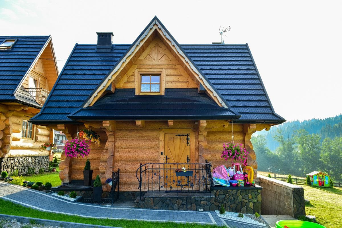 Salon z wygodną sofą