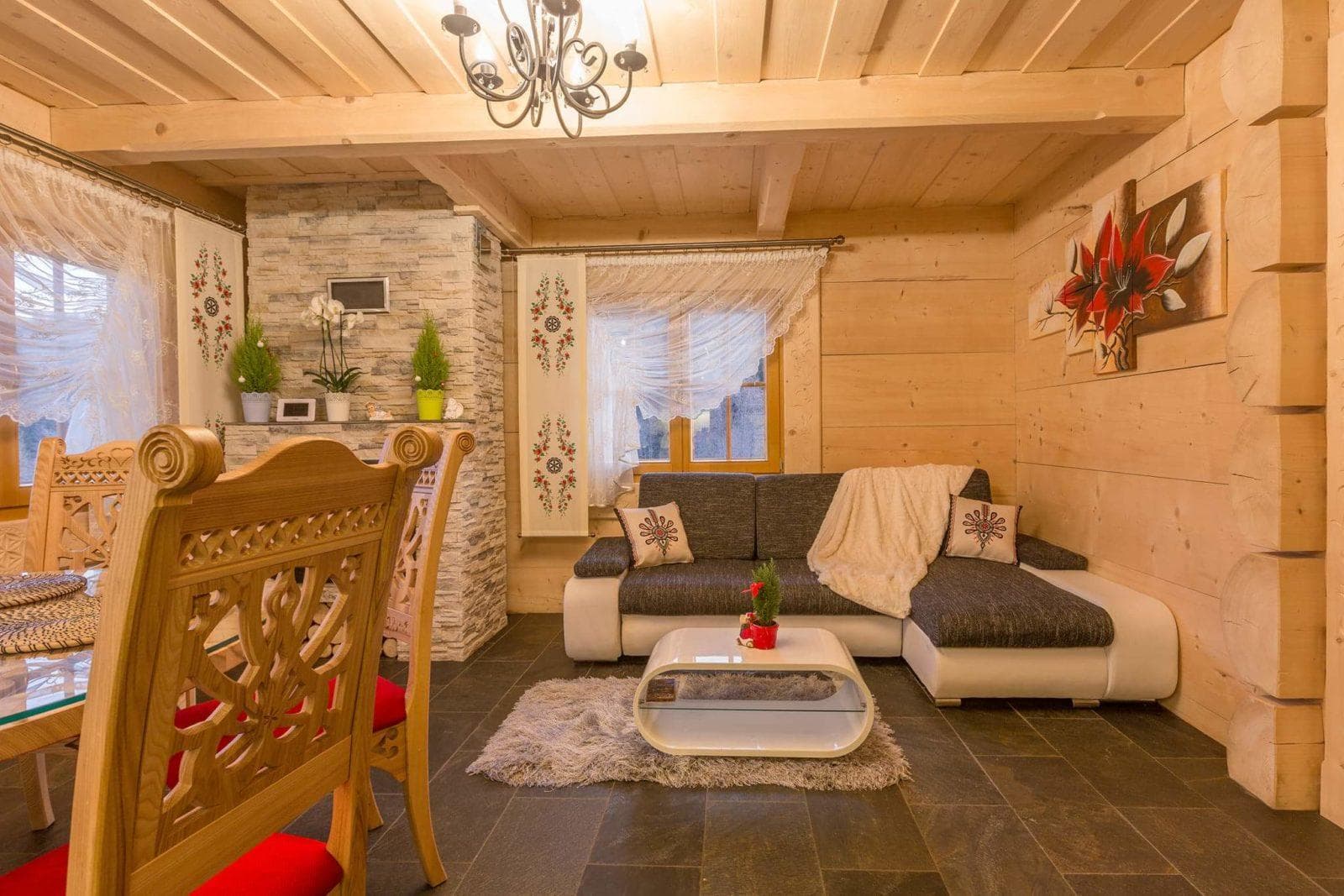 Poranna kawa na tarasie